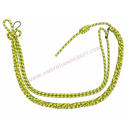 Yellow and Green Aiguillettes