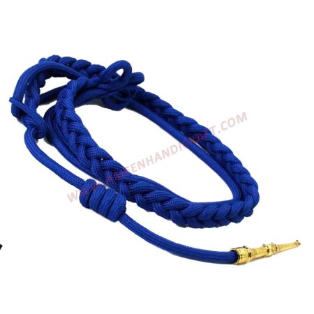 Blue Silk Navy Uniform Aiguillettes