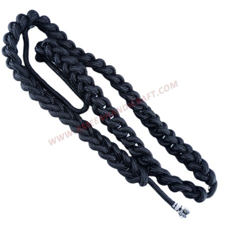 Black Silk Uniform Aiguillette
