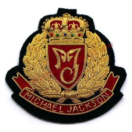 Mechael Jackson Blazer Badges
