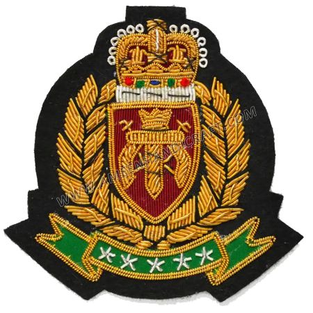 Hand Embroidery Blazer Badges