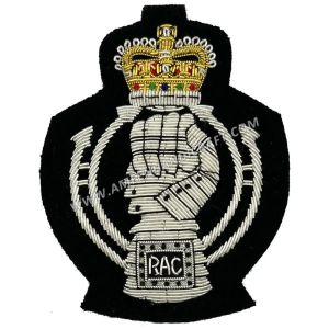 Royal Armoured Corps Bullion Blazer Badge