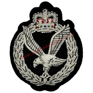 Air Corps Embroidered Bullion Blazer Badge