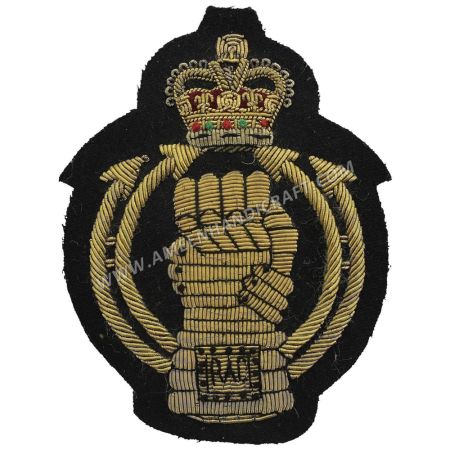 Royal Armoured Corps Cloth Bullion Badges