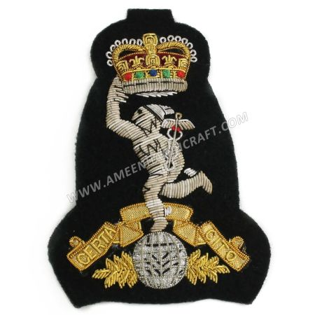 Royal Corps of Signals Bullion Wire Badge
