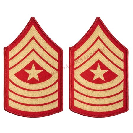 US Marine Corps Sergeant Major Chevrons