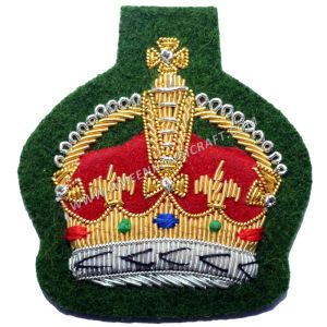 Corps British Intelligence Crown Badges