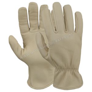 Breathable Leather Summer Driving Gloves