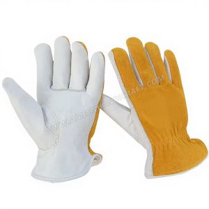Luxury Suede-Finish Driving Gloves
