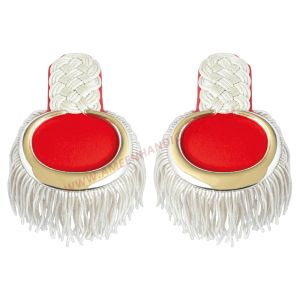 White Braided Epaulettes