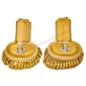 British Dragoon Gold Fringe Epaulettes