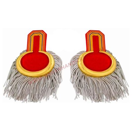 Machine Embroider Shoulder Epaulettes