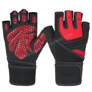 Half-Finger Weight Training Gloves
