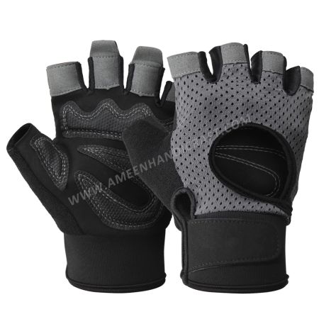 Reinforced Grip Pull-Up Gloves for Fitness