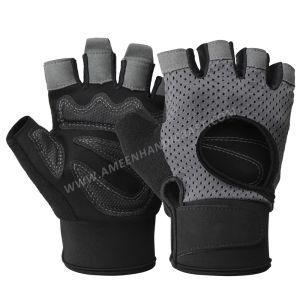 Reinforced Grip Pull-Up Gloves for Fitness