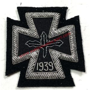 WWI German Iron Cross Silver Bullion Badge