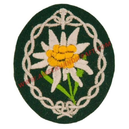 German Army Edelweiss Mountain Troops Badge