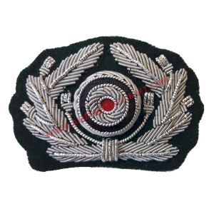 German Army Officers Cap Wreath Cap Insignia Badges