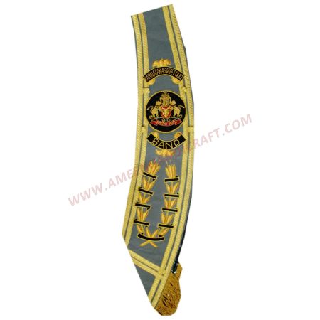 Customized Police Band Shoulder Sash