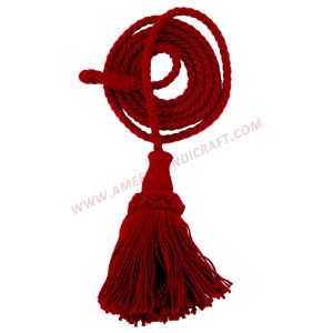 Red Cord Braided Pull Tassels