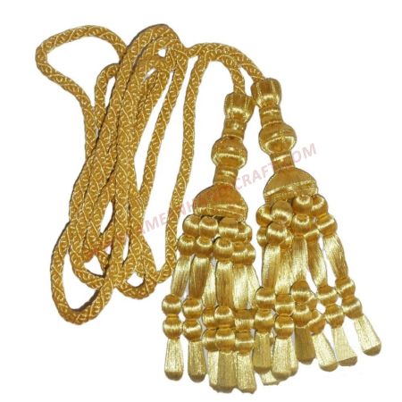 Metalic Gold Tassals