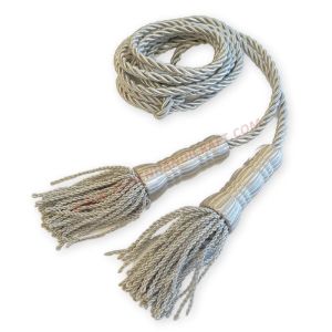 Silver Cord & Tassel Set