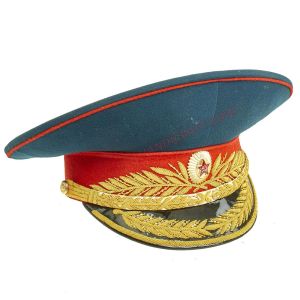 Russian Cold War Infantry General Visor Cap