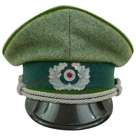 WW2 German Heer Panzergrenadier officer Wool Visor Cap