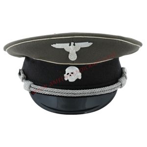 German Waffen SS Officer Visor Cap