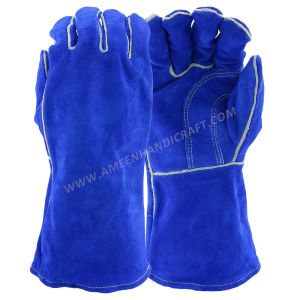 Premium MIG-TIG Leather Welding Gloves